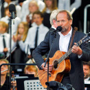 Ole Paus was among the artists performing on the Opera Roof (Photo: Fredrik Varfjell / NTB scanpix)